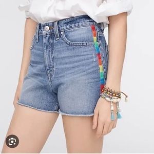 J. Crew Point Sur denim shorts.  Size 26